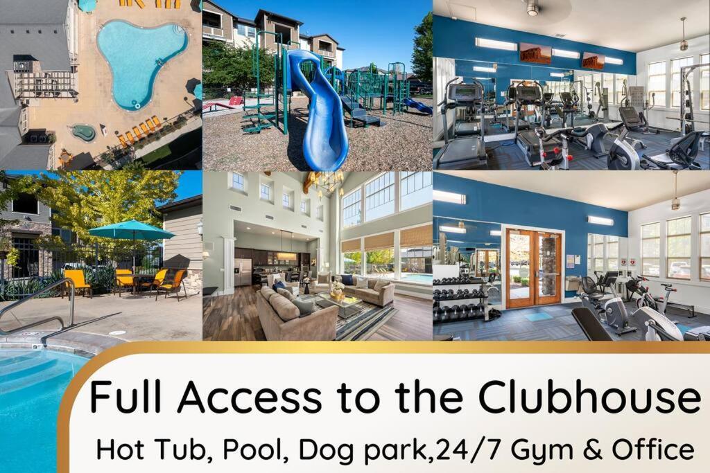 Bee Chic In Sojo W/Hot Tub+Gym+Local Ski Slopes South Jordan Exteriér fotografie